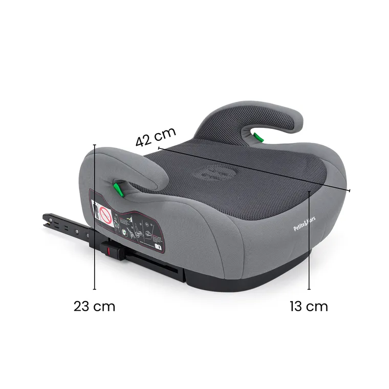 Petite&Mars, Optimus Pro, i-Size, podstawka samochodowa, caramel brown, 125-150 cm