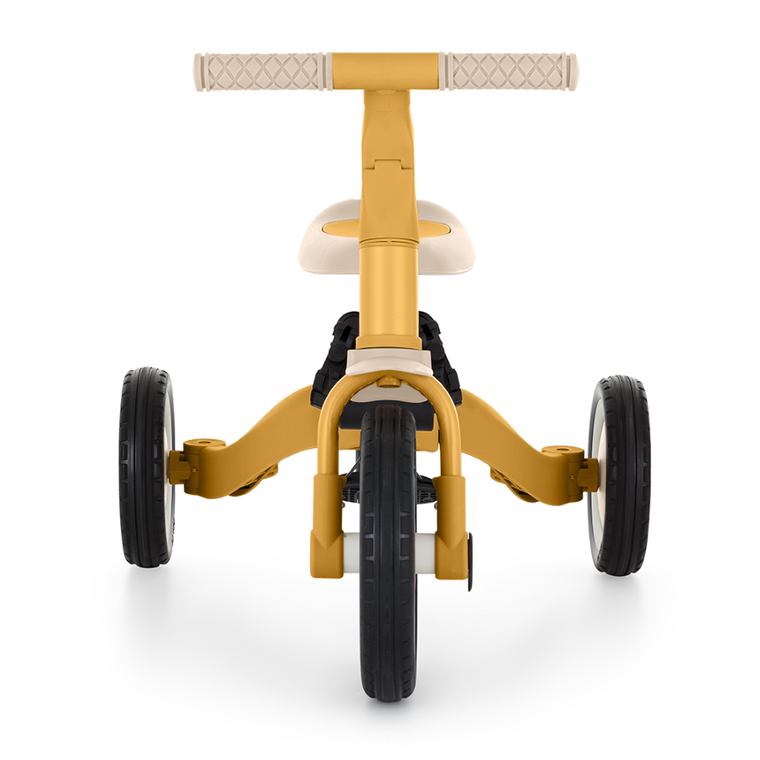 Petite&Mars, Turbo, rowerek trójkołowy 5w1, Intense Ochre