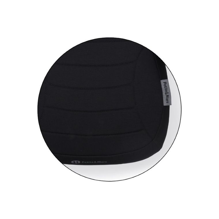 Petite&Mars, Zuno, podstawka samochodowa, coal black, 125-150 cm