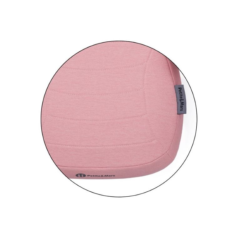 Petite&Mars, Zuno, podstawka samochodowa, han pink, 125-150 cm