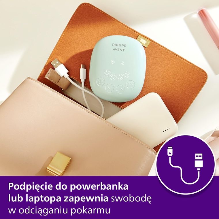 Philips Avent, Express Effortlessly, laktator elektryczny, essential, SCF323/11