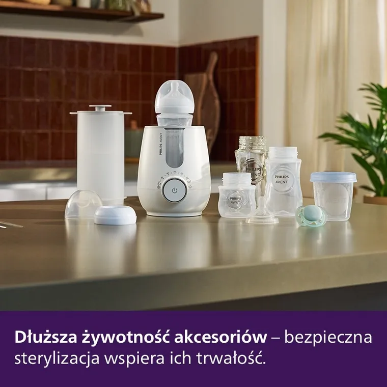 Philips Avent, podgrzewacz, sterylizator do butelek, 6w1