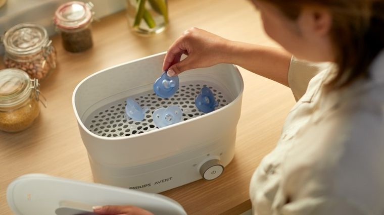 Philips Avent, Soothie, smoczek uspokajający, niebieski, 0-6m, 2 szt.