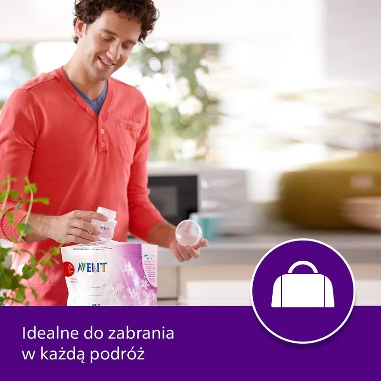 Philips Avent, torebki do sterylizacji w mikrofali, 5 szt.