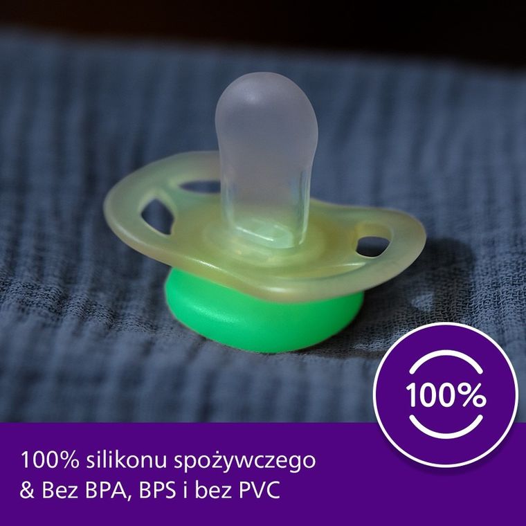 Philips Avent, Ultra Start, smoczek ortodontyczny, 0-2 m, 2 szt.