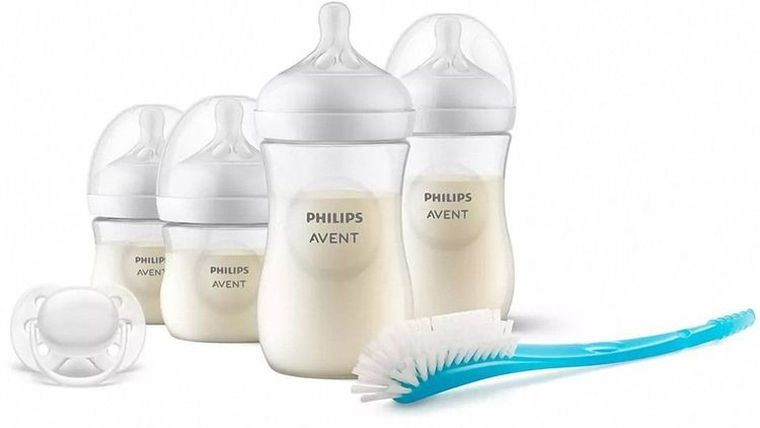 Philips Avent, zestaw butelek responsywnych, natural
