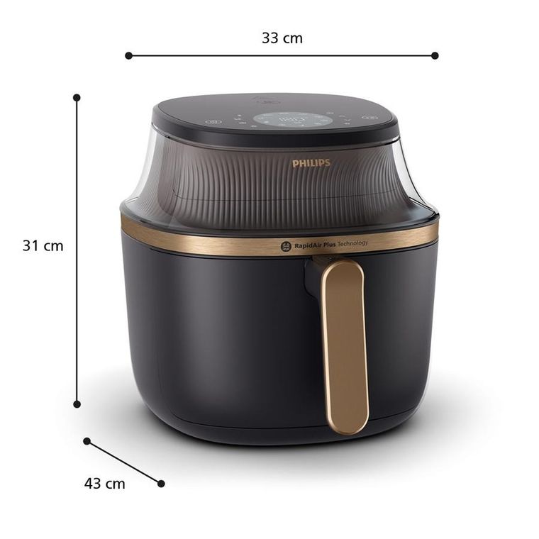 Philips, frytownica beztłuszczowa, airfryer, 6,2l, NA 332/00