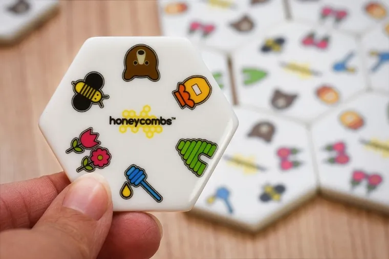 Piatnik, Honeycombs, Plastry Miodu, familijna gra logiczna