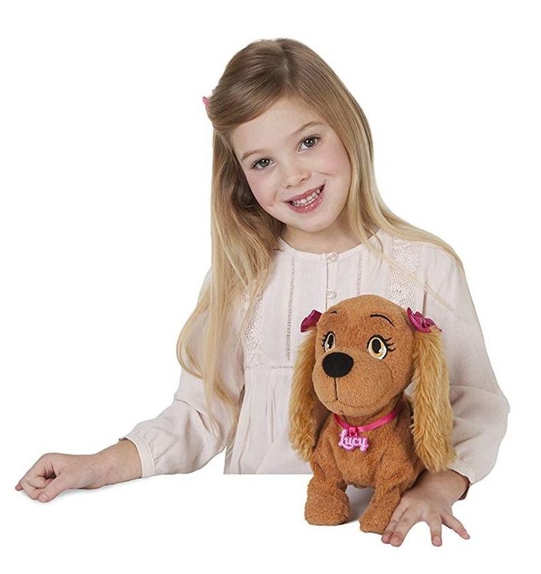 Piesek Lucy, zabawka interaktywna, 23 cm