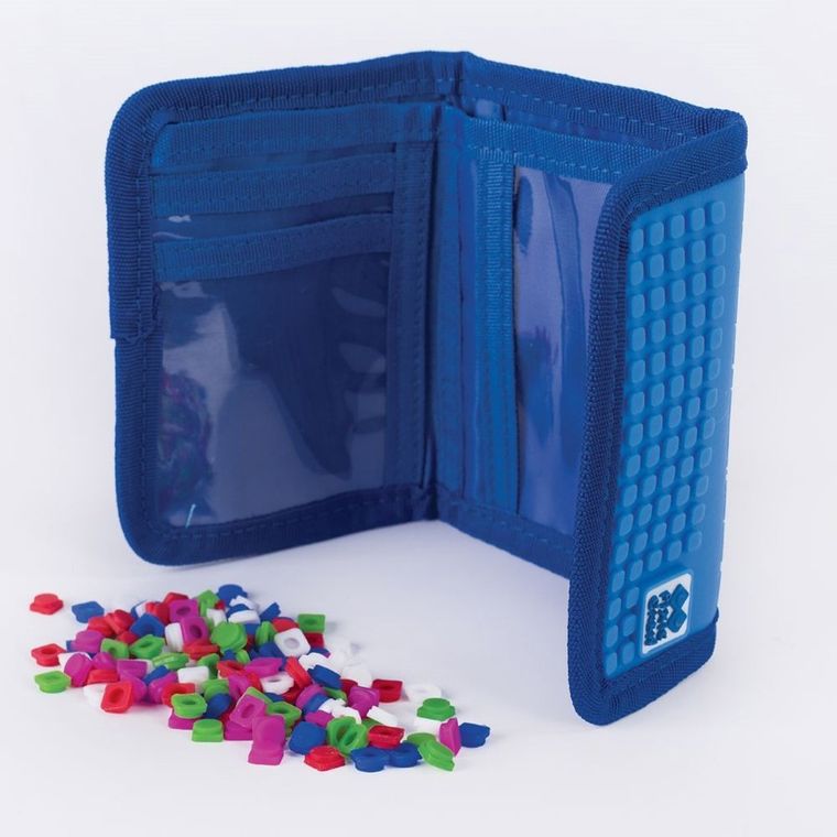 Pixie Crew, Dinozaury, portfel na rzep, niebieski panel