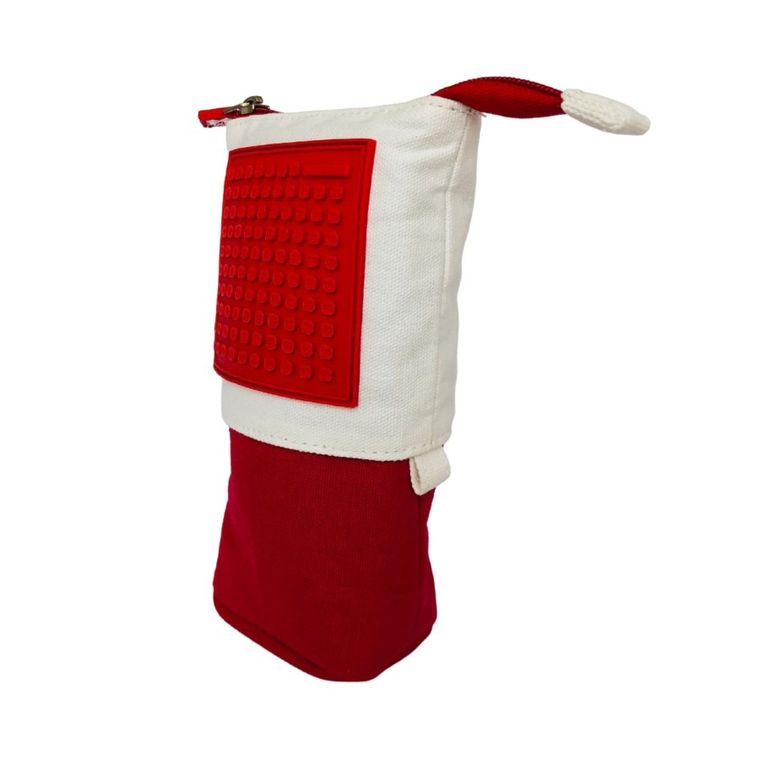 Pixie Crew, pionowy piórnik, czerwony panel