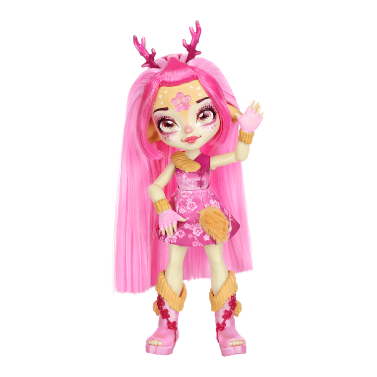 Pixlings, lalka jelonek, różowa