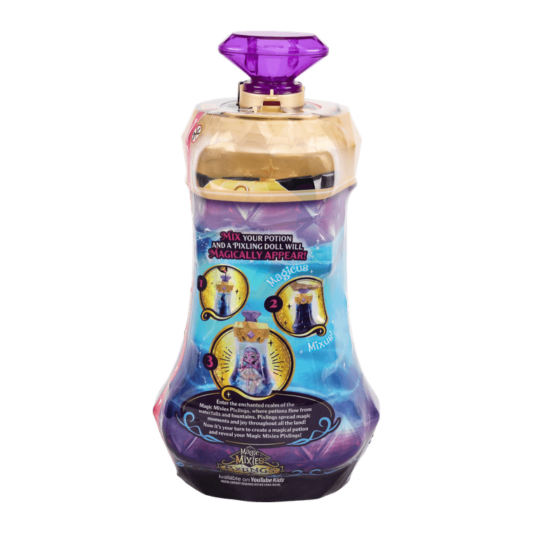 Pixlings, lalka syrena, niebieska