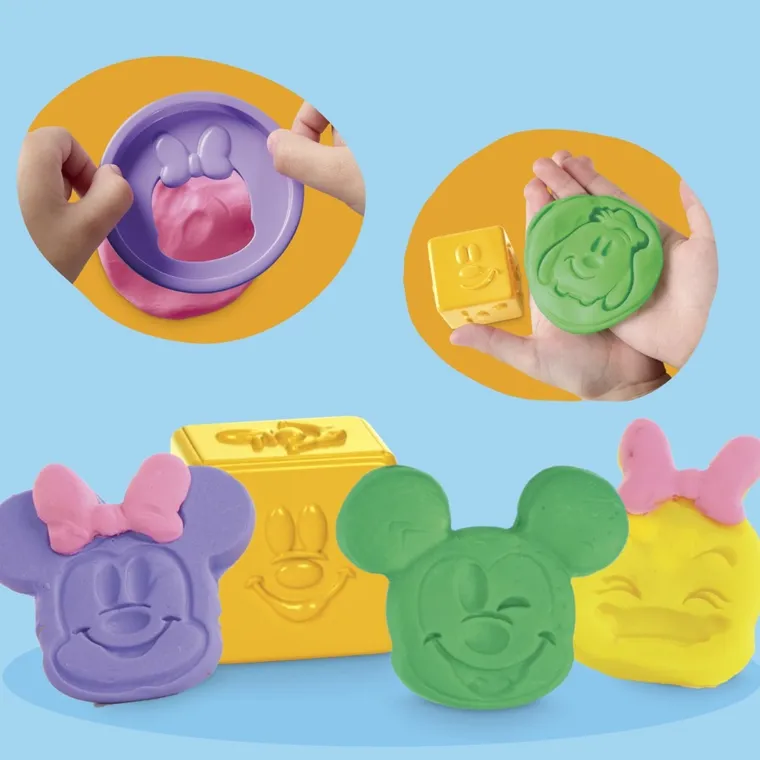 Play-Doh, Disney Jr, Myszka Mickey, Lep i Układaj, zestaw kreatywny