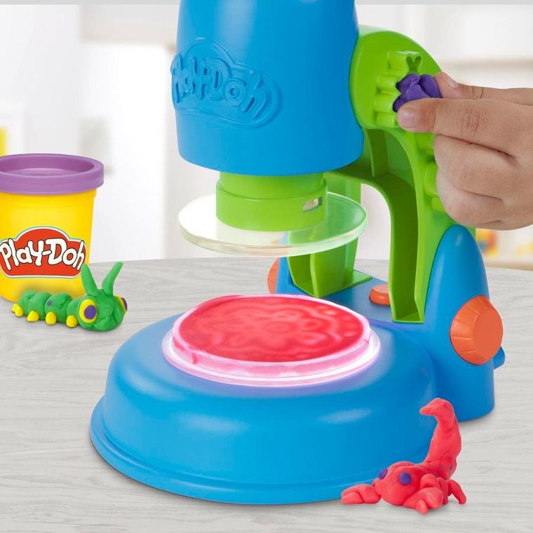 Play-Doh, Podświetlany Mikroskop, zestaw kreatywny