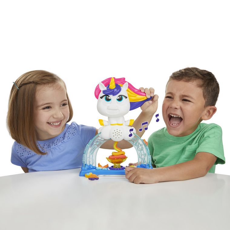 Play-Doh, Przesłodki jednorożec, 3 tuby i akcesoria