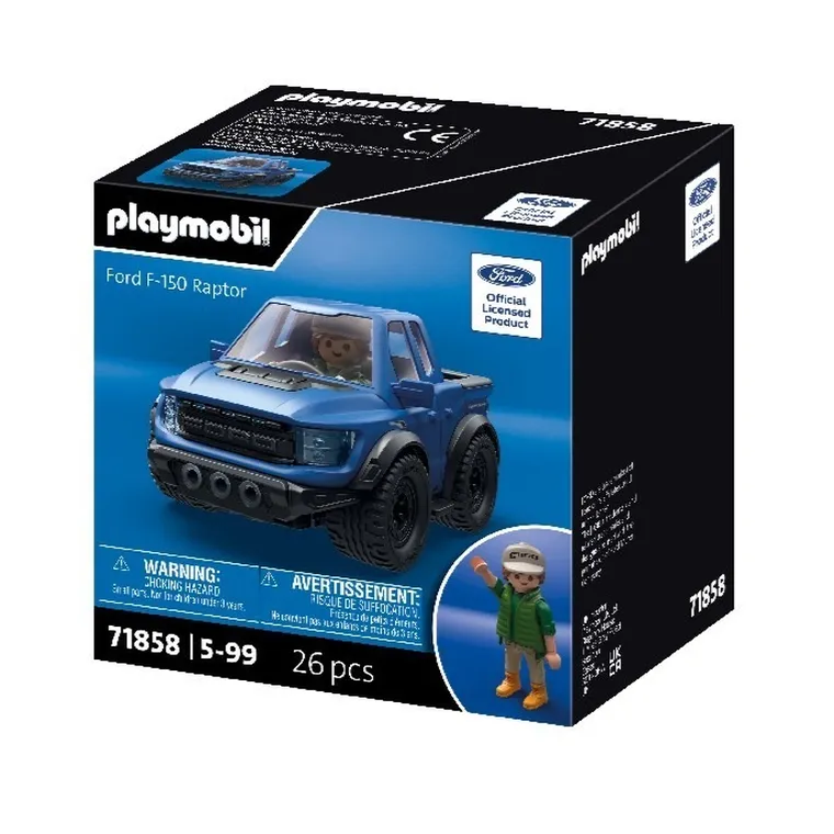 Playmobil, Cars, Ford F-150 Raptor, 71858