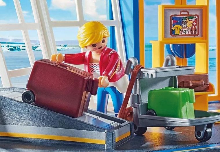 Playmobil, City Action, Lotnisko z samolotem, 71153