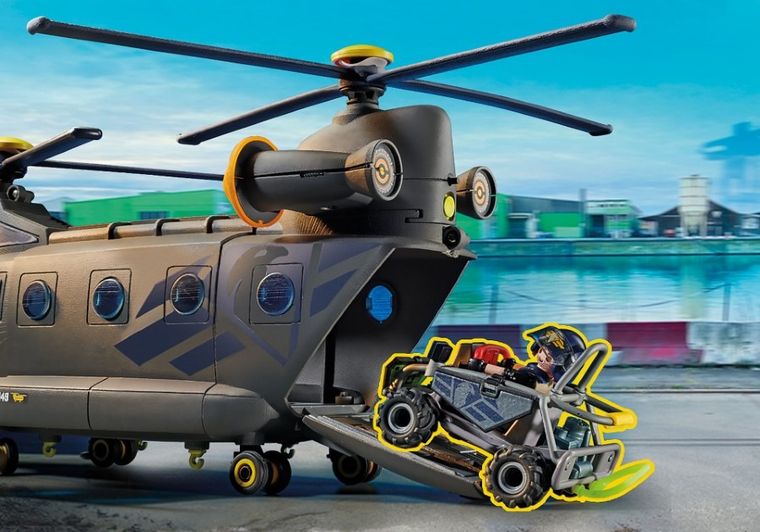 Playmobil, City Action, Śmigłowiec ratunkowy jednostki specjalnej, 71149