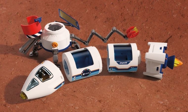 Playmobil, Space, Rakieta badawcza ESA Mars, 72011