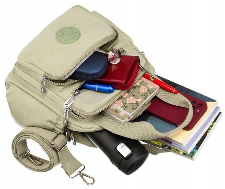 Plecak, jasnozielony, Peterson