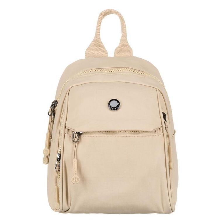 Plecak miejski, beżowy, Peterson