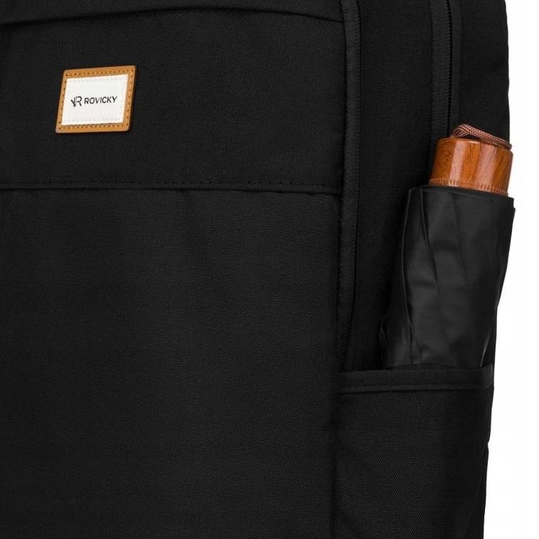 Plecak miejski, czarny, Rovicky