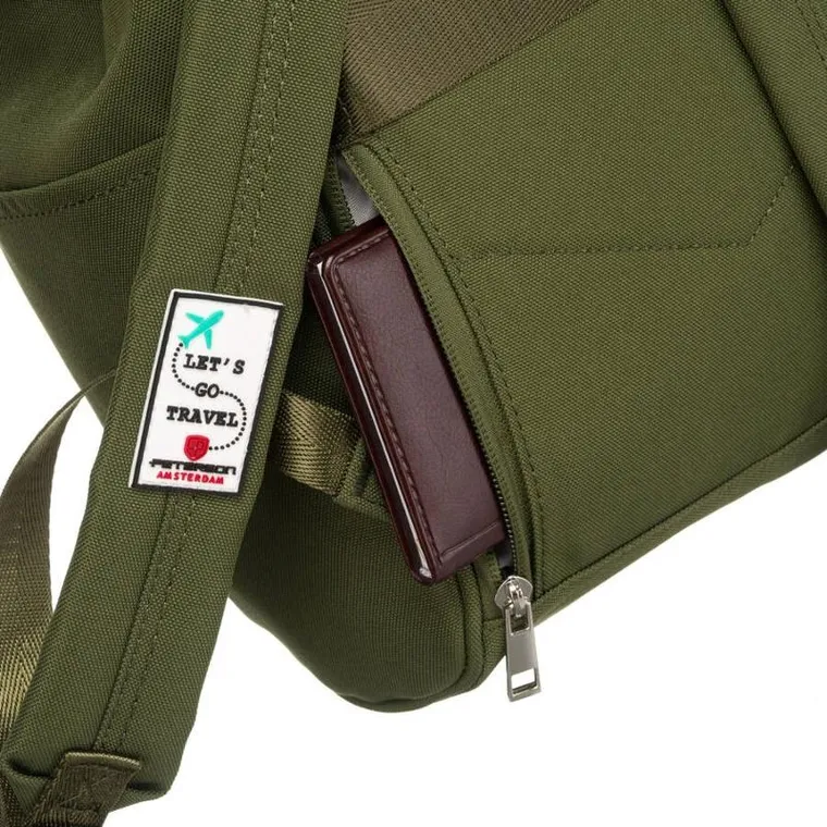 Plecak miejski, khaki, Peterson