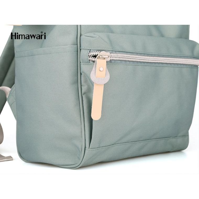 Plecak miejski na laptopa, czerwony, port USB, Himawari