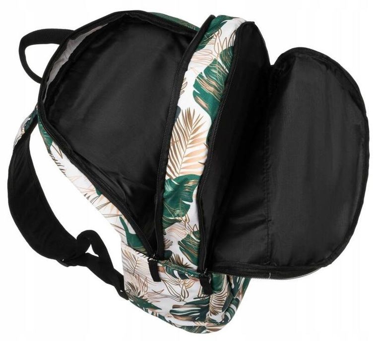 Plecak miejski, roślinny wzór, Rovicky