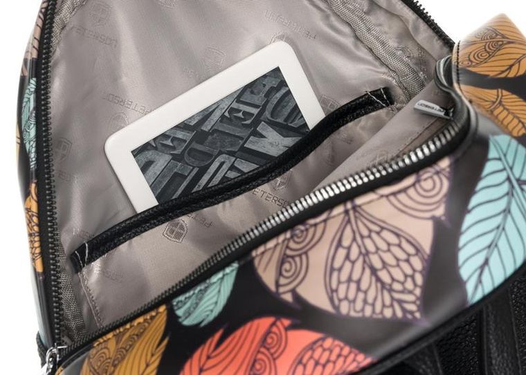 Plecak, mix, skóra ekologiczna, Peterson