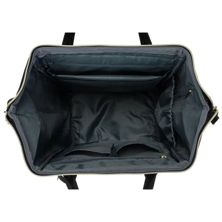 Plecak na laptopa, czarny, Peterson