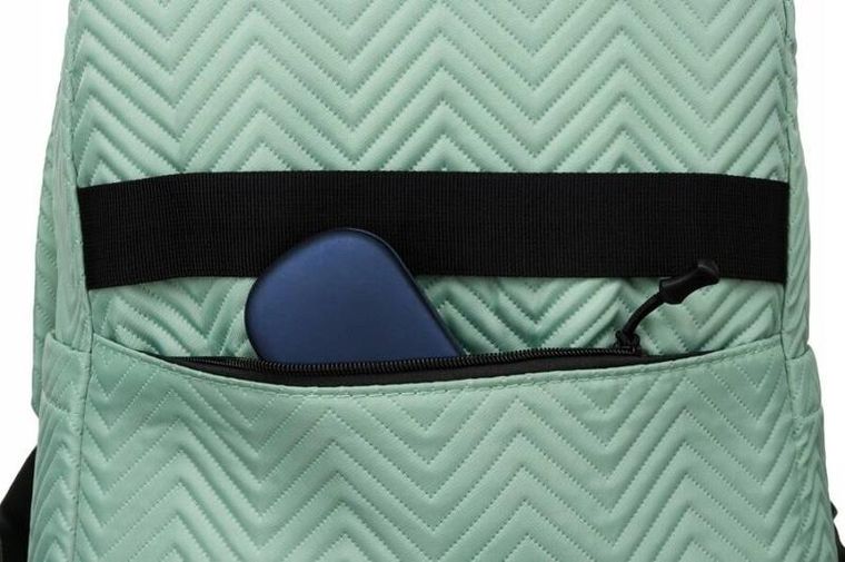 Plecak na laptopa, miętowy, Peterson