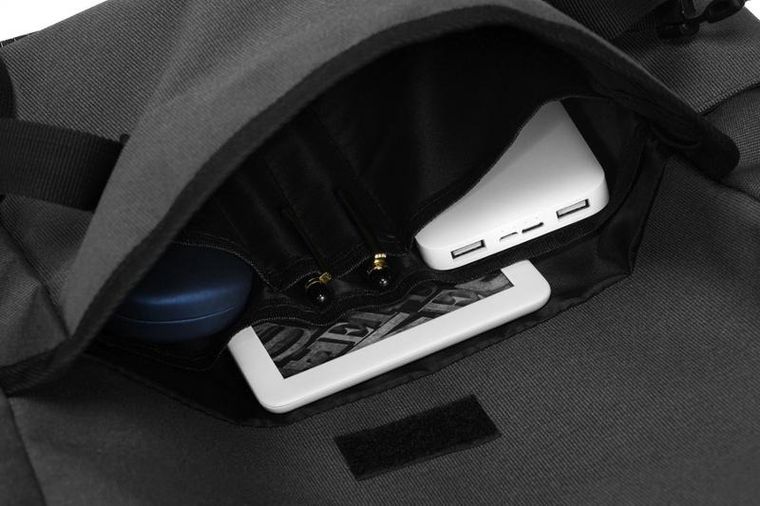 Plecak na laptopa, szary, Peterson