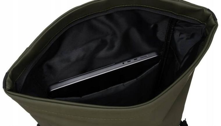 Plecak na laptopa, wodoodporny, zielony, Peterson