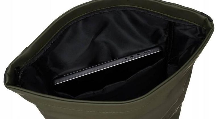 Plecak na laptopa, zielony, Peterson