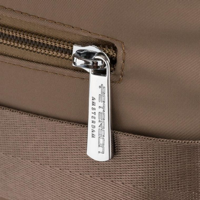 Plecak na latopa, beżowo-brązowy, Peterson