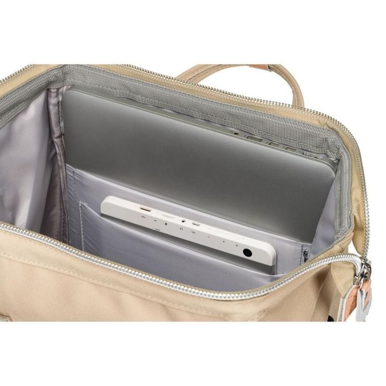 Plecak podróżny, bagaż podręczny do samolotu, beżowy, Peterson