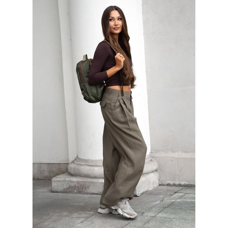 Plecak podróżny, bagaż podręczny do samolotu, zielony, Peterson