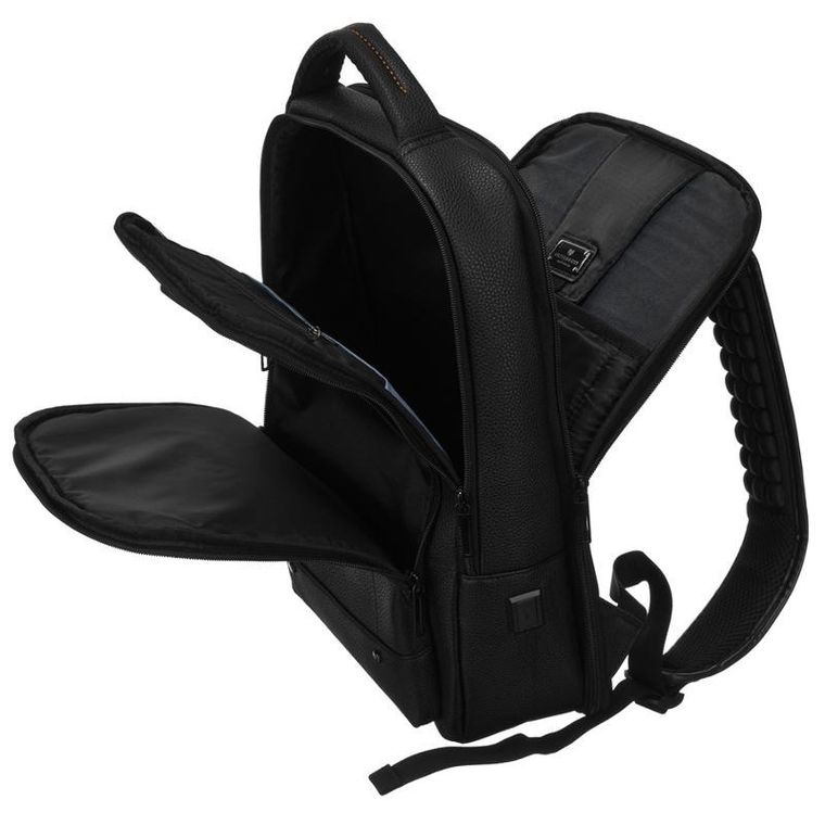 Plecak podróżny na laptopa, bagaż podręczny do samolotu, czarny, Peterson