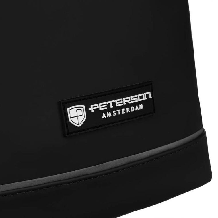 Plecak-worek, czarny, Peterson