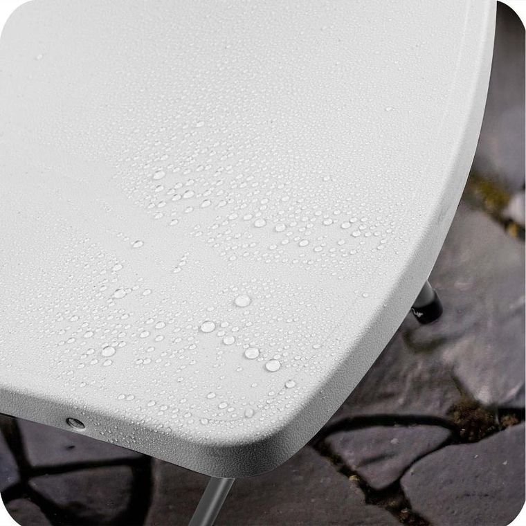 Plonos, krzesła ogrodowe składane, zestaw, 4 szt.