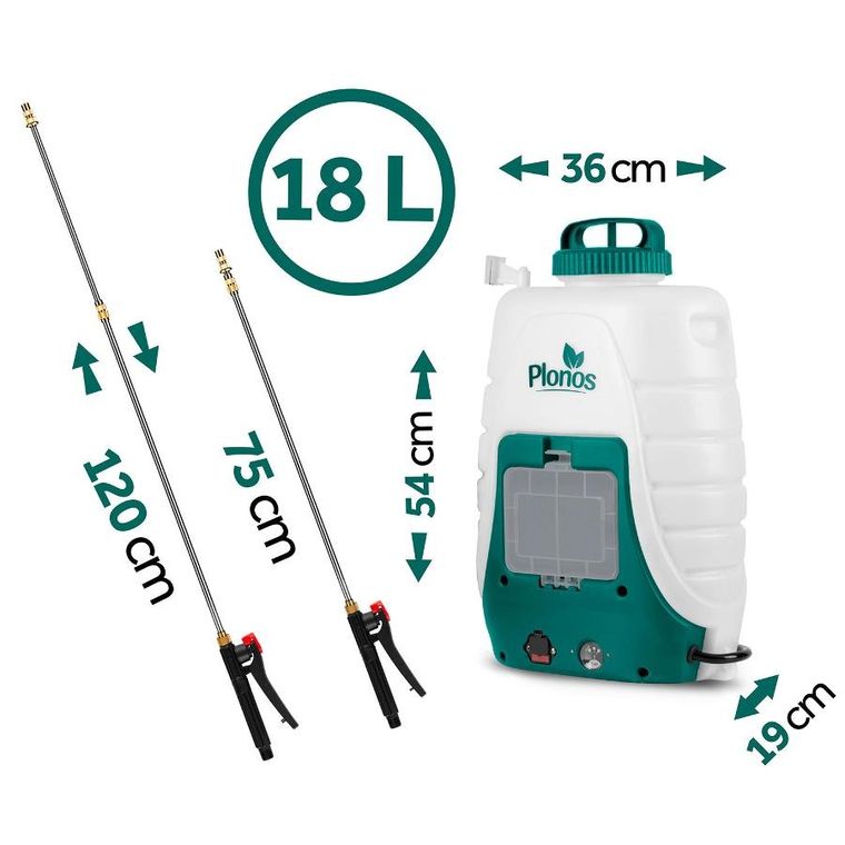 Plonos, opryskiwacz akumulatorowy