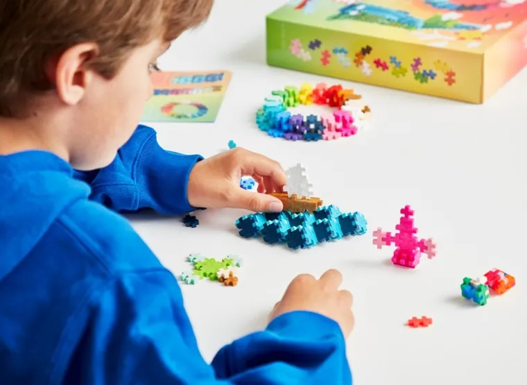 Plus-Plus, Naucz się budować, Colorverse, klocki, 1000 elementów