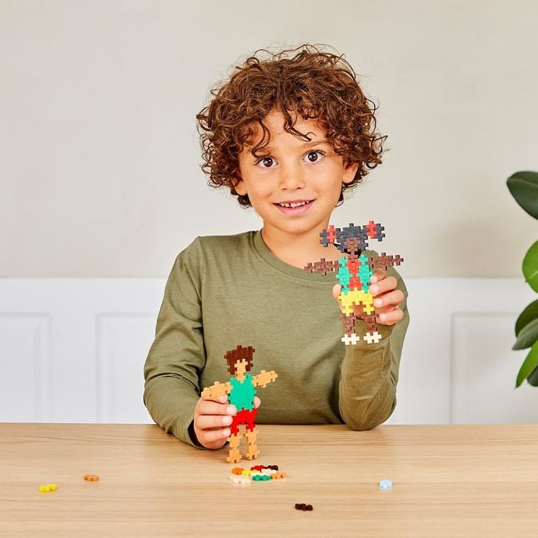 Plus-Plus, Naucz się budować, Ludzie, klocki, 2400 elementów