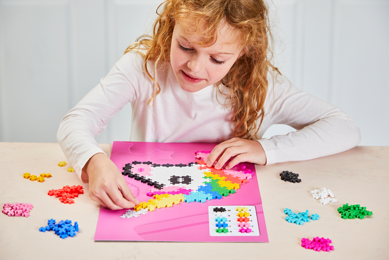 Plus-plus, Puzzle by number, jednorożec, 250 elementów