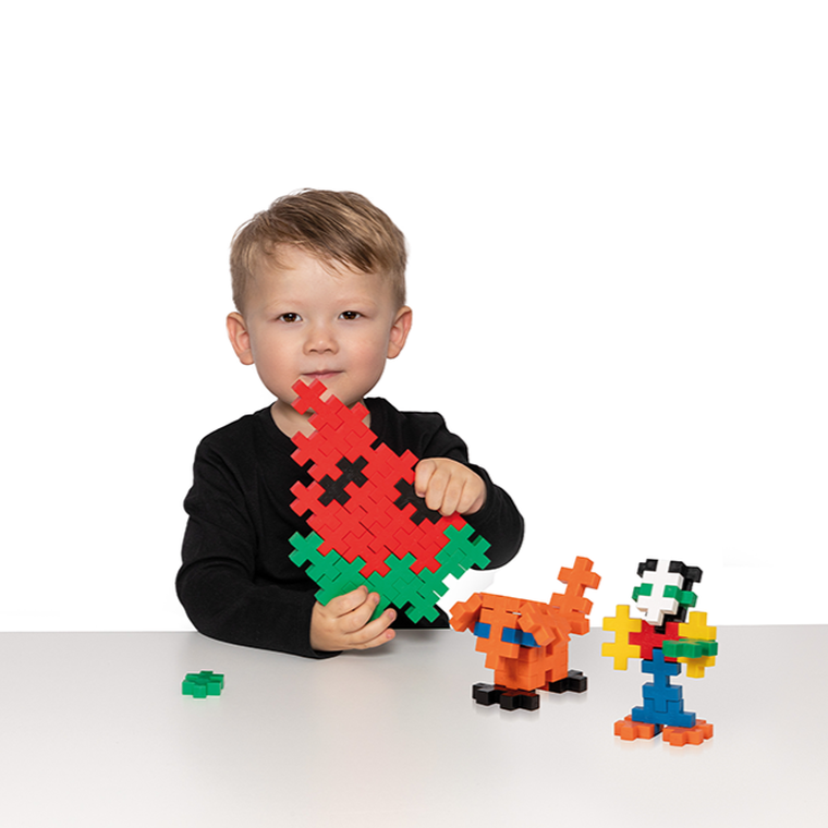 Plus-Plus, Zestawy Big, podstawowe kolory, klocki, 50 elementów