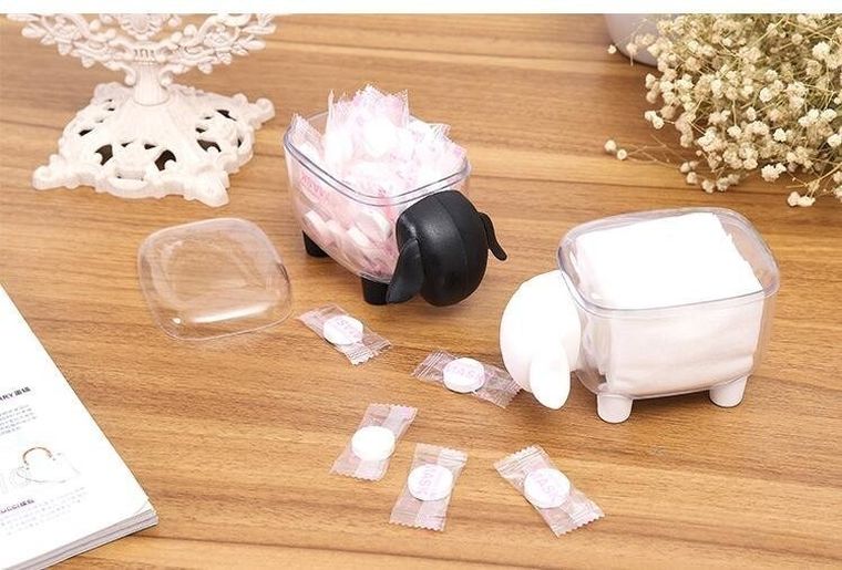 Pojemnik na drobiazgi owca, biały