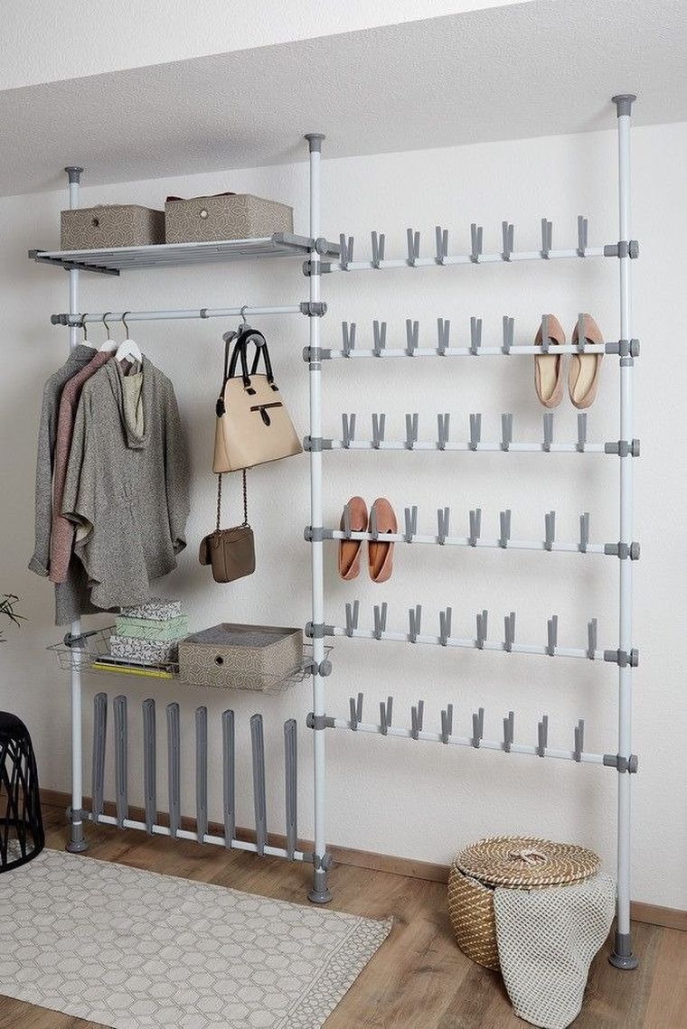 Półka do garderoby, Herkules, 73-120-42 cm