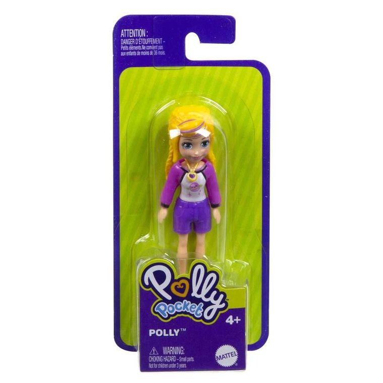 Polly Pocket, Mini lalka podstawowa, 1 szt.